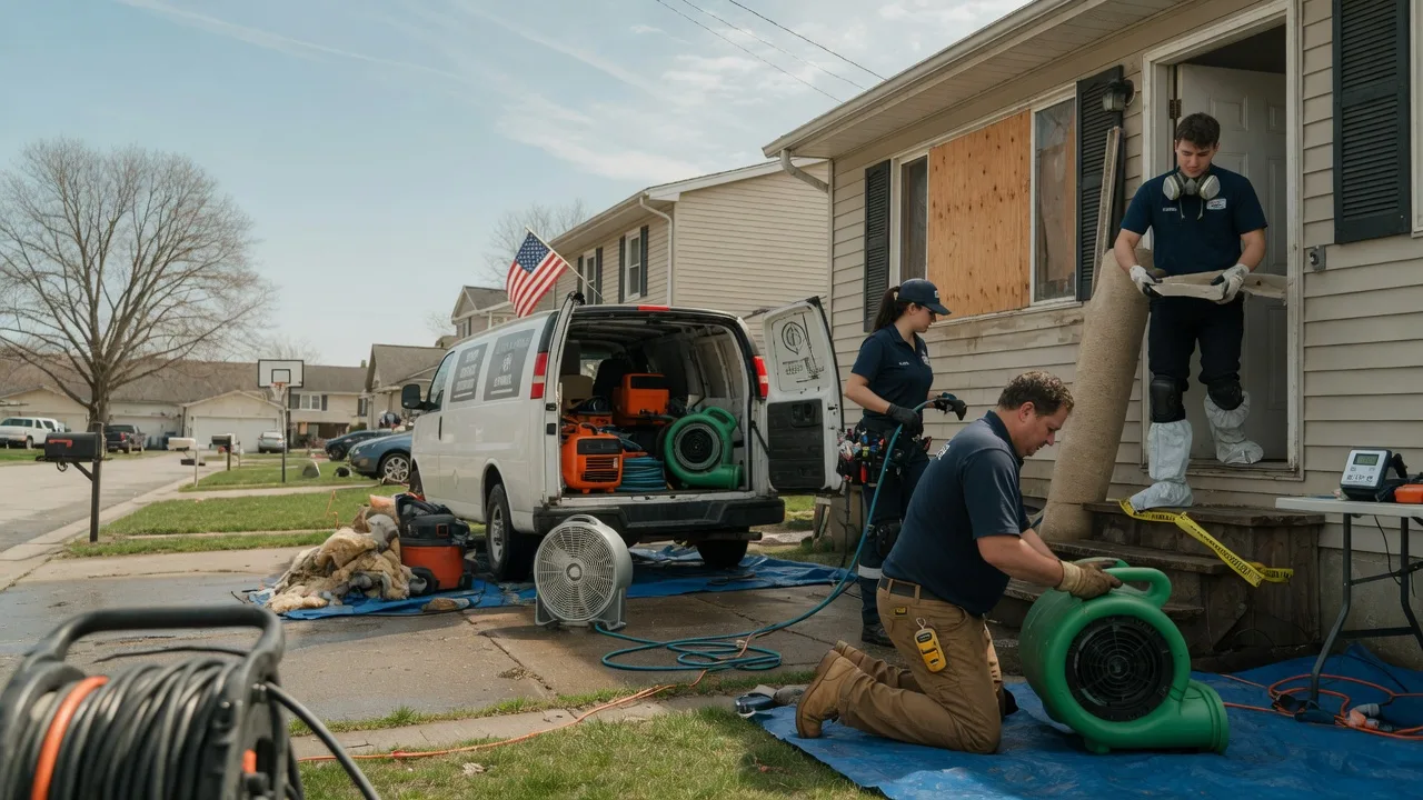 Water Damage Restoration in Murdock, IL near me